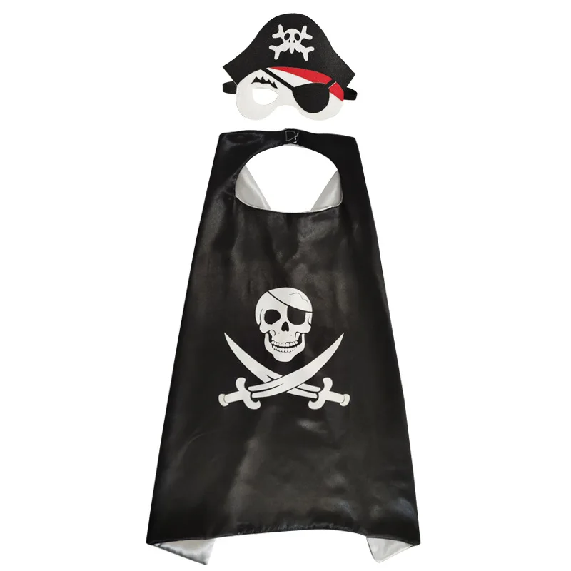 Spot Halloween Pirate Cloak Children Cartoon Hero Superman Cloak Customizable Logo Factory Direct Supply
Spot Halloween Pirate Cloak Children Cartoon Hero Superman Cloak Customizable Logo Factory Direct Supply
