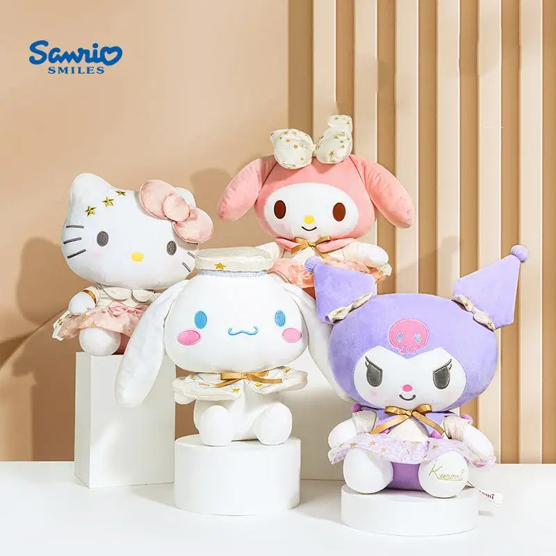 Sanrio Hello Kittys плюшевая кукла для студентов аниме Cinnamoroll мультфильм Мелодия Кролик серия детская игрушка милые мягкие Подарки для девочек на день рождения
Sanrio Hello Kittys плюшевая кукла для студентов аниме Cinnamoroll мультфильм Мелодия Кролик серия детская игрушка милые мягкие Подарки для девочек на день рождения