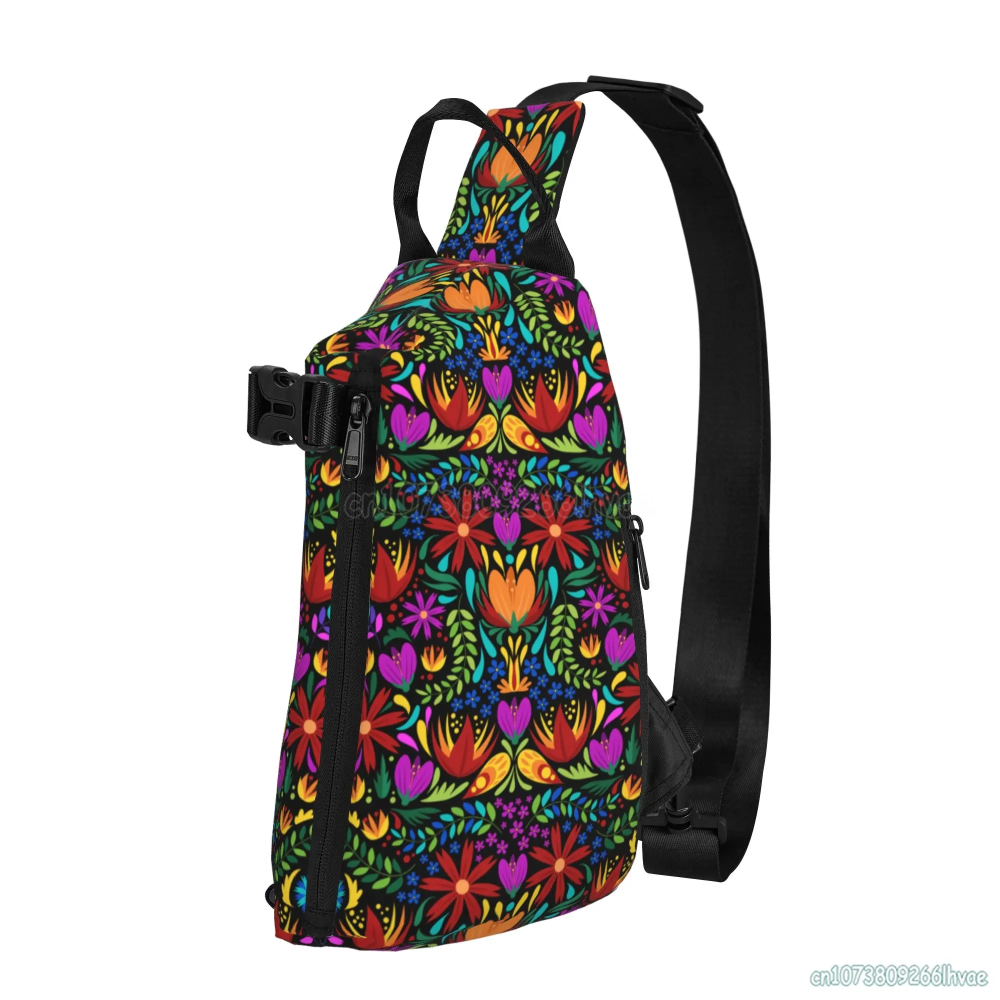 Mexican Colorful Flowers Crossbody Bags for Women Casual Chest Bag Shoulder Sling Backpack for Travel Sports Gym Daypack
Mexican Colorful Flowers Crossbody Bags for Women Casual Chest Bag Shoulder Sling Backpack for Travel Sports Gym Daypack