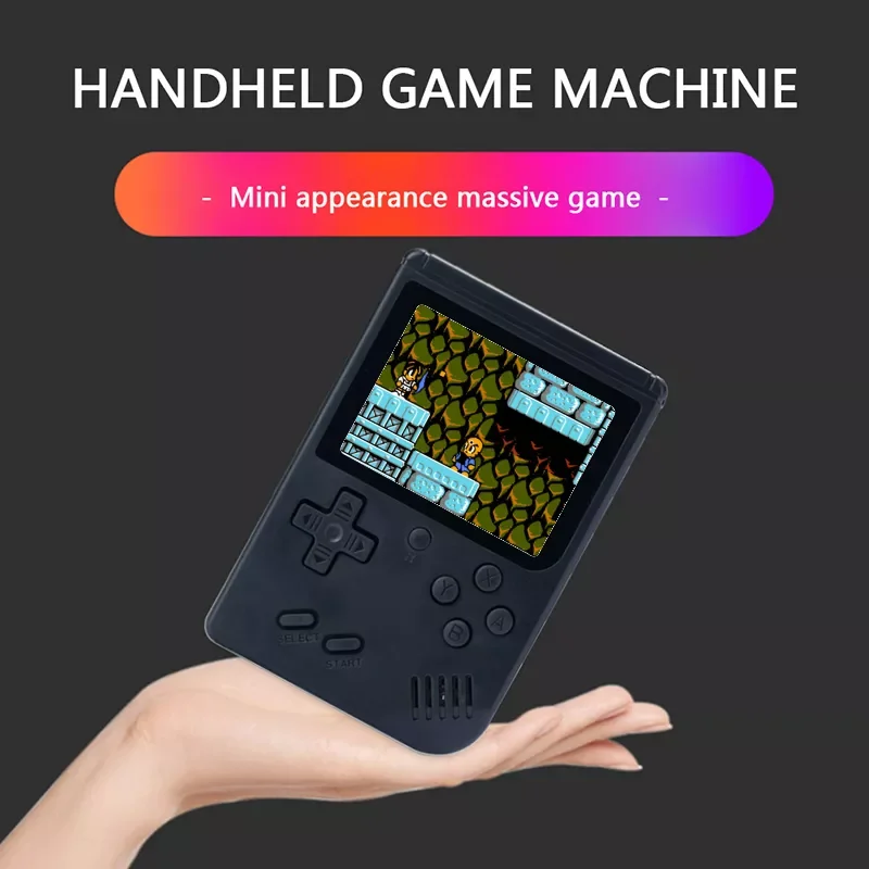 NEW Original Portable Built-in 168 games Mini Handheld Video Game Console 8-Bit 3.0 Inch Color LCD Kids Color Game Player
NEW Original Portable Built-in 168 games Mini Handheld Video Game Console 8-Bit 3.0 Inch Color LCD Kids Color Game Player