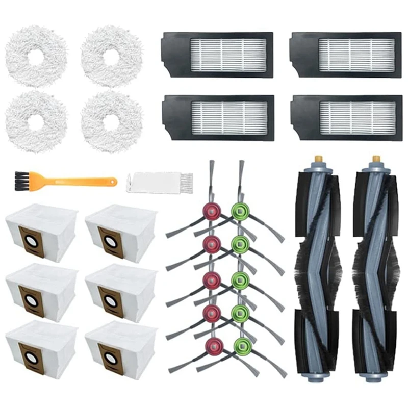 Аксессуары для пылесоса Ecovacs Deebot X1 Omni Turbo, основная щетка, HEPA фильтр, Швабра, ткань для очистки, запасной мешок для пыли
Аксессуары для пылесоса Ecovacs Deebot X1 Omni Turbo, основная щетка, HEPA фильтр, Швабра, ткань для очистки, запасной мешок для пыли
