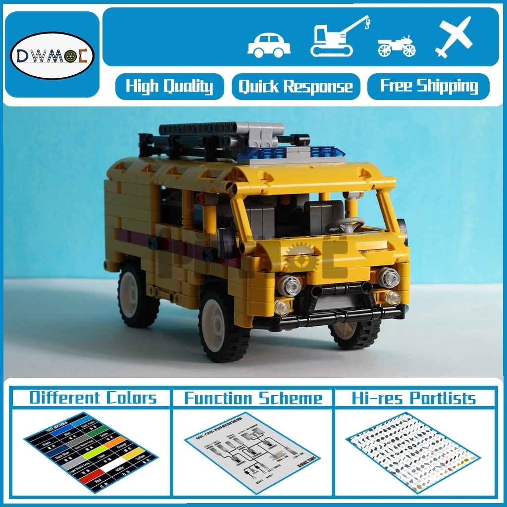 MOC-7534 Swartz van gas service car technology assembly static model APP remote infrared remote control multiple versions
MOC-7534 Swartz van gas service car technology assembly static model APP remote infrared remote control multiple versions
