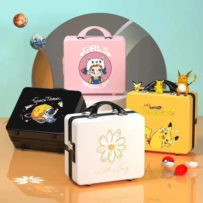 14-inch suitcase Pikachu high-value large-capacity cute cosmetic bag girl mini portable small portable kawaii box
14-inch suitcase Pikachu high-value large-capacity cute cosmetic bag girl mini portable small portable kawaii box