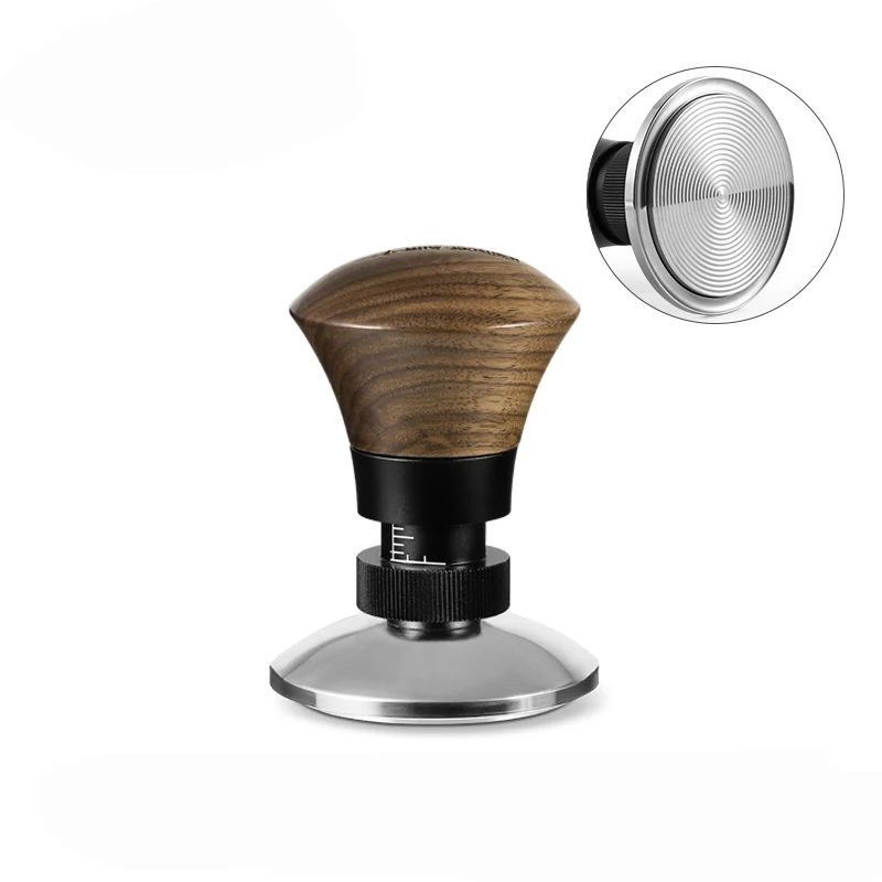 

MHW-3BOMBER 58.35mm Espresso Tamper Adjustable Level Tamping Tools Constant Pressure Professional Coffee Bar Barista Accessories