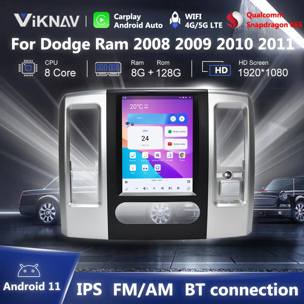 128 ГБ Android 11 автомобильное стерео радио для Dodge Ram 2008-2011 Авторадио GPS навигация мультимедийный плеер Carplay WIFI головное устройство
128 ГБ Android 11 автомобильное стерео радио для Dodge Ram 2008-2011 Авторадио GPS навигация мультимедийный плеер Carplay WIFI головное устройство
