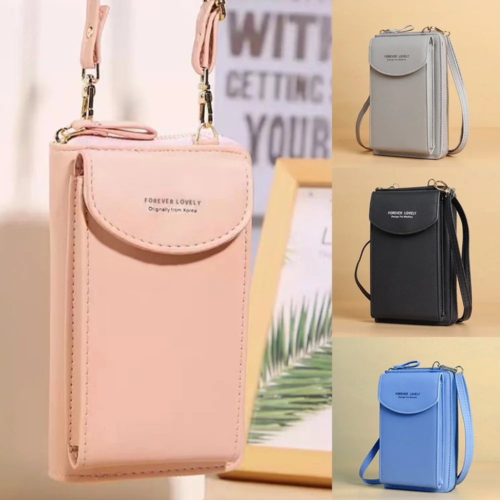 Women Bag Crossbody Shoulder Mobile Phone Bags PU Wallet Mini Handbags Card Holder Organizer 2023 Universal Smartphone Satchels
Women Bag Crossbody Shoulder Mobile Phone Bags PU Wallet Mini Handbags Card Holder Organizer 2023 Universal Smartphone Satchels