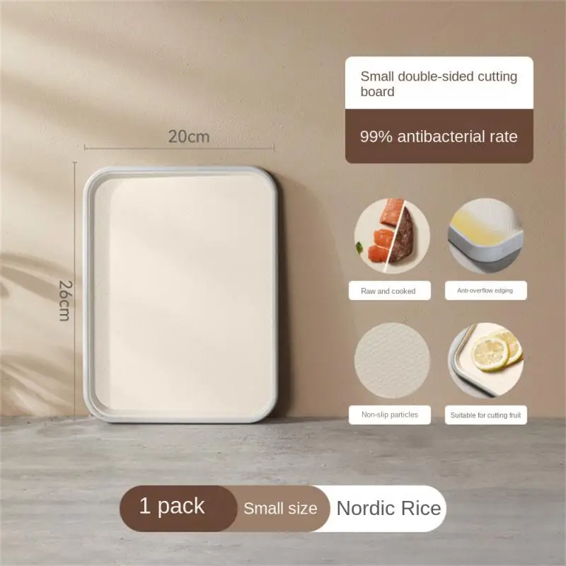 Non-slip Anti-slip Texture Kitchen Utensils Household Kitchen Accessories Mildew-proof Antibacterial Cutting Board Food Grade
Non-slip Anti-slip Texture Kitchen Utensils Household Kitchen Accessories Mildew-proof Antibacterial Cutting Board Food Grade