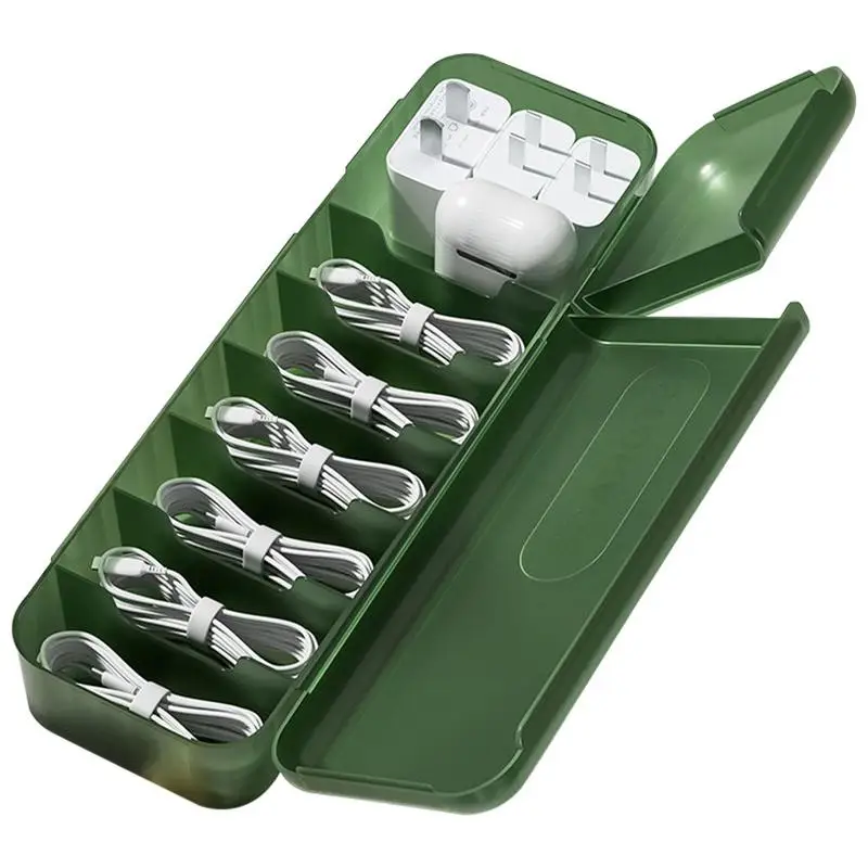 Cable Storage Case Thickened Cable Organizer Cord Storage Space Saving Wear Resistant Desk Accessories Electronics Management
Cable Storage Case Thickened Cable Organizer Cord Storage Space Saving Wear Resistant Desk Accessories Electronics Management