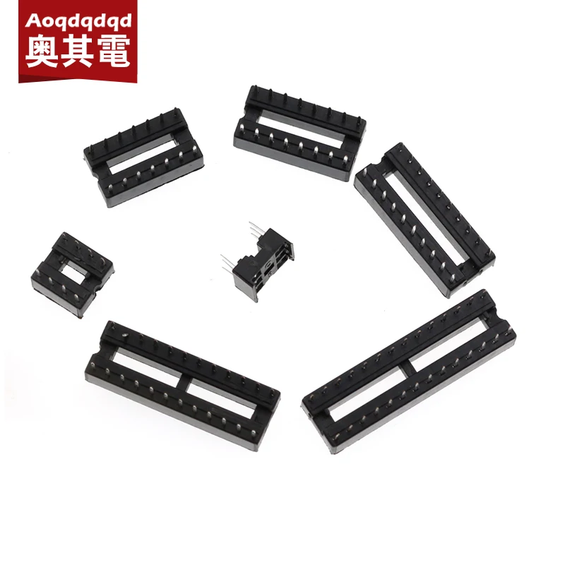 66PCS DIP IC Socket Kit IC Chip Adaptor Solder Type 6/8/14/16/18/20/24/28 Pins Wire Cable Connectors
66PCS DIP IC Socket Kit IC Chip Adaptor Solder Type 6/8/14/16/18/20/24/28 Pins Wire Cable Connectors