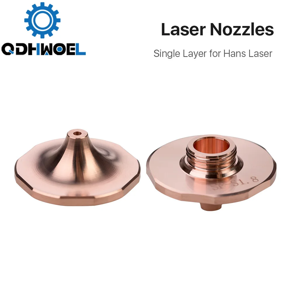 A Type DaZu SP Laser Nozzles Single Layer Dia.28mm H15 Caliber 1.6mm&1.8mm for Hans Laser
A Type DaZu SP Laser Nozzles Single Layer Dia.28mm H15 Caliber 1.6mm&1.8mm for Hans Laser