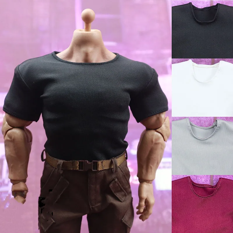 In Stock 1/6 Scale Male Soldier Sports Casual Tight Short Sleeve T-Shirt Top for 12 Inches AT030 Strong Action Figure Models
In Stock 1/6 Scale Male Soldier Sports Casual Tight Short Sleeve T-Shirt Top for 12 Inches AT030 Strong Action Figure Models