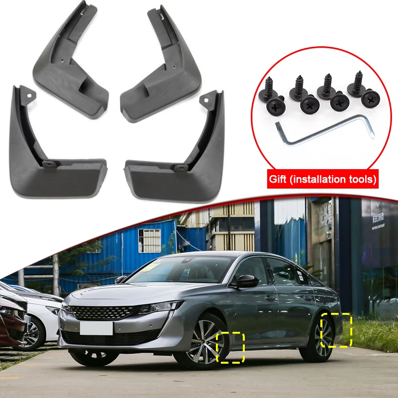 Car Styling For Peugeot 508 2019-2022 2023 ABS Car Mud Flaps Splash Guard Mudguards MudFlaps Front Rear Fender Auto Accessories
Car Styling For Peugeot 508 2019-2022 2023 ABS Car Mud Flaps Splash Guard Mudguards MudFlaps Front Rear Fender Auto Accessories