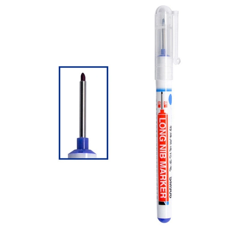Multi-Purpose Deep Hole Pens Drill Long Nib Carpenter Pen for Bathroom Woodworking Hardware drop shipping |