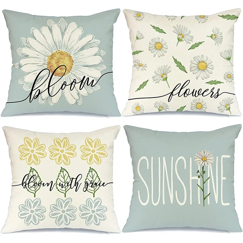 Spring Pillow Covers 18X18 Set Of 4 Farmhouse Summer Spring Decor Pillows Decorative Throw Pillows Spring Decorations
Spring Pillow Covers 18X18 Set Of 4 Farmhouse Summer Spring Decor Pillows Decorative Throw Pillows Spring Decorations