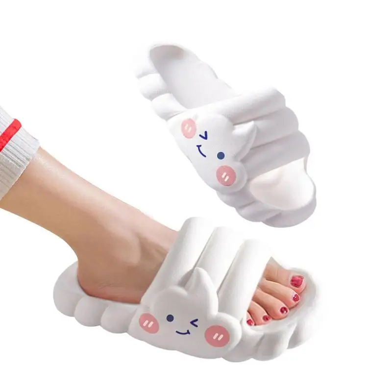 Cloud Slippers Thick Female Summer Cloud Shape Slides Home Sandals Super Springback Sole Shower Shoes
Cloud Slippers Thick Female Summer Cloud Shape Slides Home Sandals Super Springback Sole Shower Shoes