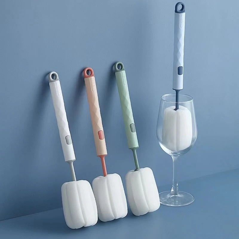 Long Handle Sponge Bottle Brush Soft Sponge Cup Brush, Drink Wineglass Bottle Glass Cup Washing Cleaning for Home Kitchen
Long Handle Sponge Bottle Brush Soft Sponge Cup Brush, Drink Wineglass Bottle Glass Cup Washing Cleaning for Home Kitchen