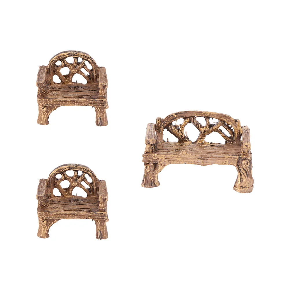 Bench Miniature Mini Chair Furniture Garden Resin Wood Decor Park Miniatures Micro House Ornaments Landscape Chairs Accessories
Bench Miniature Mini Chair Furniture Garden Resin Wood Decor Park Miniatures Micro House Ornaments Landscape Chairs Accessories