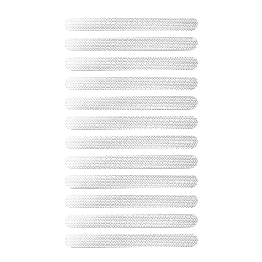 12 Pcs Skid Treads Tape Skid Tape Strip Skid Stickers Bath Grip Stickers Anti- Slipping Sticker
12 Pcs Skid Treads Tape Skid Tape Strip Skid Stickers Bath Grip Stickers Anti- Slipping Sticker