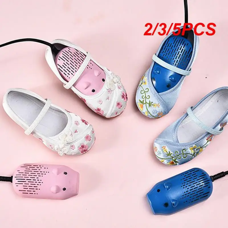 

2/3/5PCS Cute Pig Shoes Dryer Heater Electric Sterilization Portable Household Constant Temperature Drying Deodorization