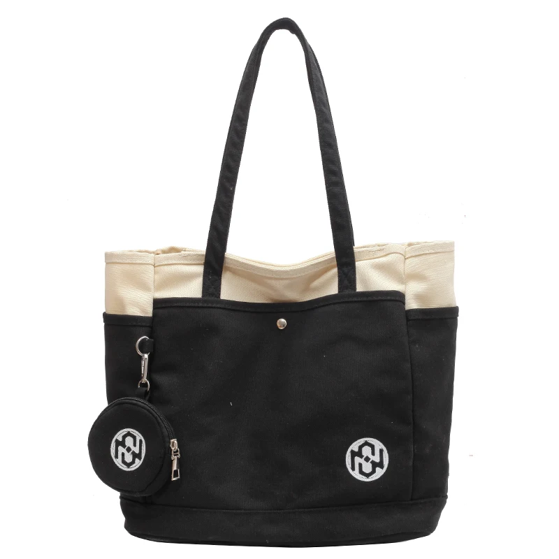 Women's Leisure Canvas Shoulder Bags Designer Light Large-capacity Female Simplicity Handbags Ladies Versatile Commute Tote Bags
Women's Leisure Canvas Shoulder Bags Designer Light Large-capacity Female Simplicity Handbags Ladies Versatile Commute Tote Bags