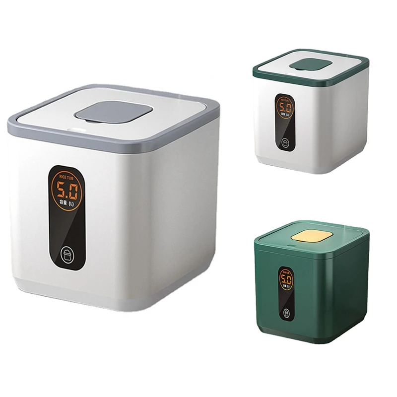 AT14 Kitchen Storage Contain Moisture-Proof Nano Insect-Proof Sealed Pet Food Container Rice Grain Storage Box
AT14 Kitchen Storage Contain Moisture-Proof Nano Insect-Proof Sealed Pet Food Container Rice Grain Storage Box