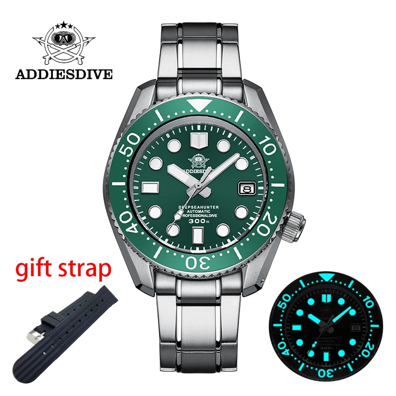 ADDIESDIVE SKX001 300m Diver Watch for Men Japan NH35A Automatic Mechanical Watches Luminous Sapphire Crystal Stainless Steel
ADDIESDIVE SKX001 300m Diver Watch for Men Japan NH35A Automatic Mechanical Watches Luminous Sapphire Crystal Stainless Steel