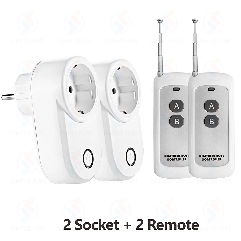 Беспроводная смарт-розетка 433МГц 15А 220В
Беспроводная смарт-розетка 433МГц 15А 220В