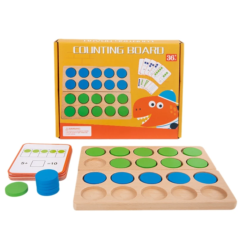 Wooden Ten-Grid Matrix Teaching Aids Children's Mathematics Number Sense Enlightenment Logic Training Early A 
Wooden Ten-Grid Matrix Teaching Aids Children's Mathematics Number Sense Enlightenment Logic Training Early A