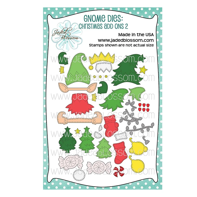 Christmas Gnome Add Ons Metal Cutting Dies Craft for Scrapbooking Handmade Tool Knife Mould Blade Punch Stencil Model Template
Christmas Gnome Add Ons Metal Cutting Dies Craft for Scrapbooking Handmade Tool Knife Mould Blade Punch Stencil Model Template