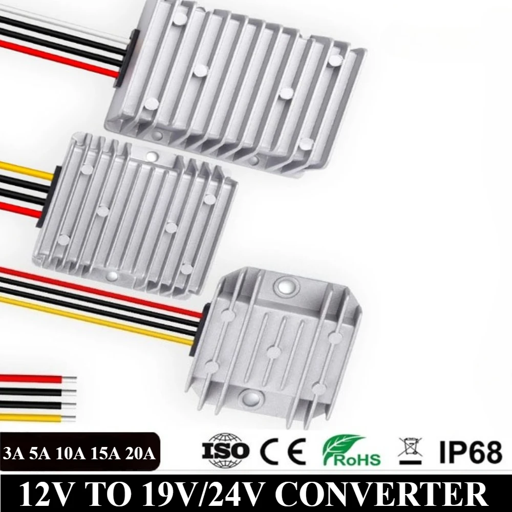 WAOHEI Преобразователь постоянного тока 12В на 19В
WAOHEI Преобразователь постоянного тока 12В на 19В