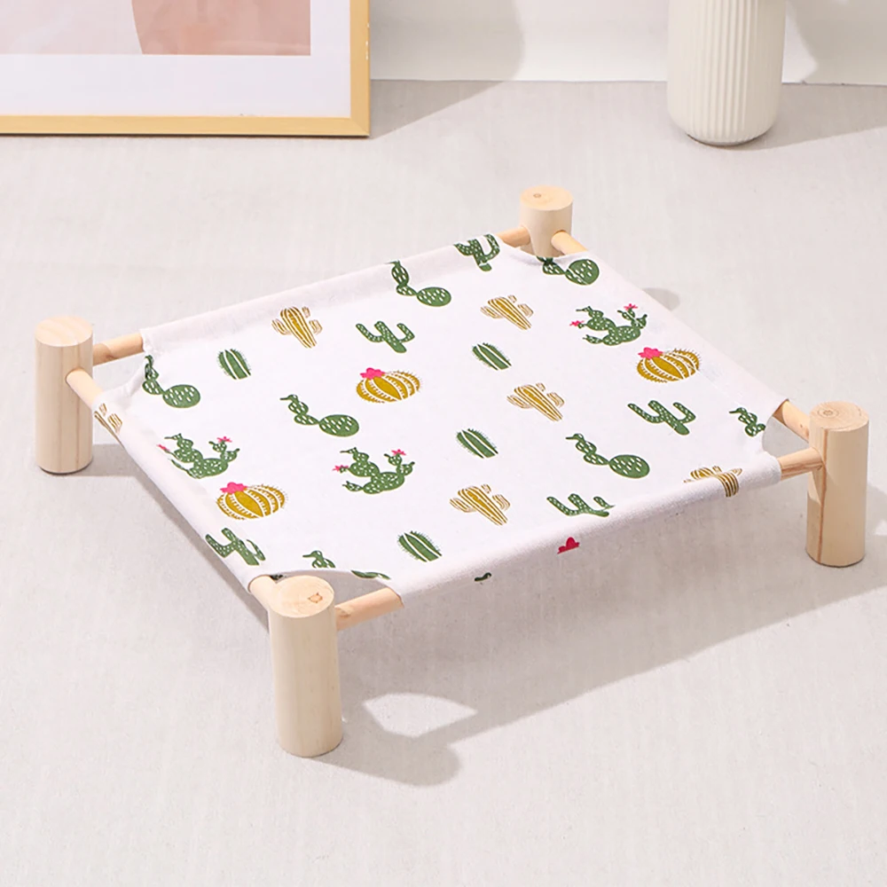 Camp Bed Pet Nest Wooden Square Removable Washable Cat Comfortable Hammock Semi-Enclosed Design Breathable For All Seasons
Camp Bed Pet Nest Wooden Square Removable Washable Cat Comfortable Hammock Semi-Enclosed Design Breathable For All Seasons