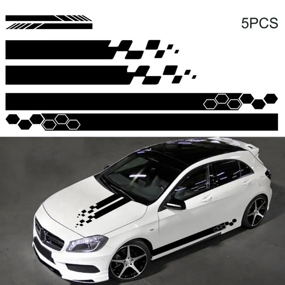 5Pcs/Set BK Waterproof Car Vehicle Hood Rear Mirror Body Styling Decal Sticker
5Pcs/Set BK Waterproof Car Vehicle Hood Rear Mirror Body Styling Decal Sticker