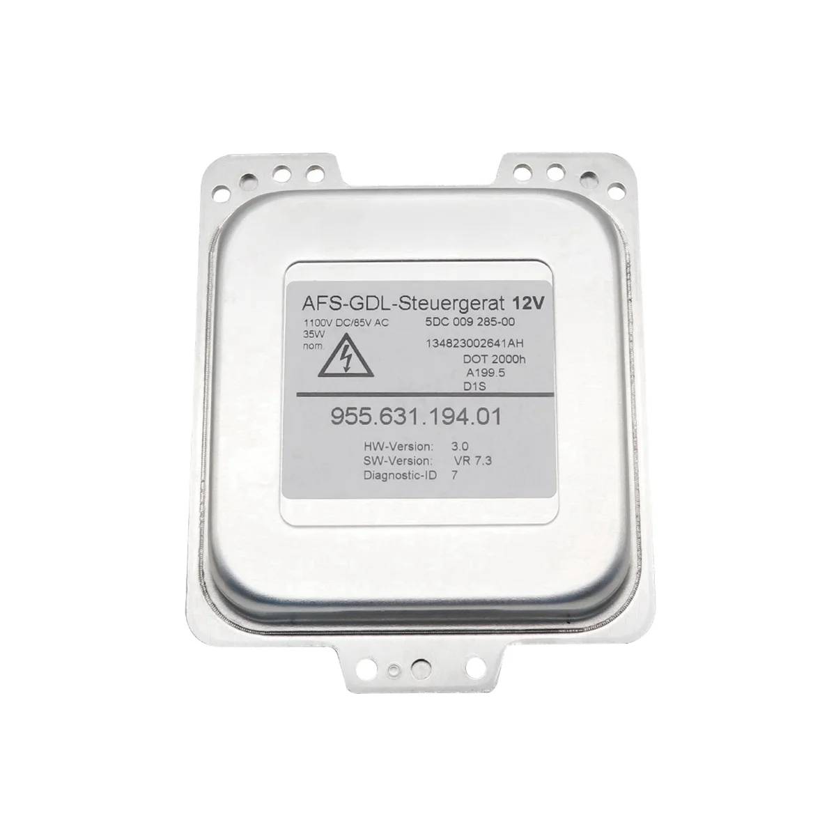 Xenon Ballast Driver Control Unit Automotive for Cayenne 957 2008-2010 5DC009285-00 955.631.194.01
Xenon Ballast Driver Control Unit Automotive for Cayenne 957 2008-2010 5DC009285-00 955.631.194.01