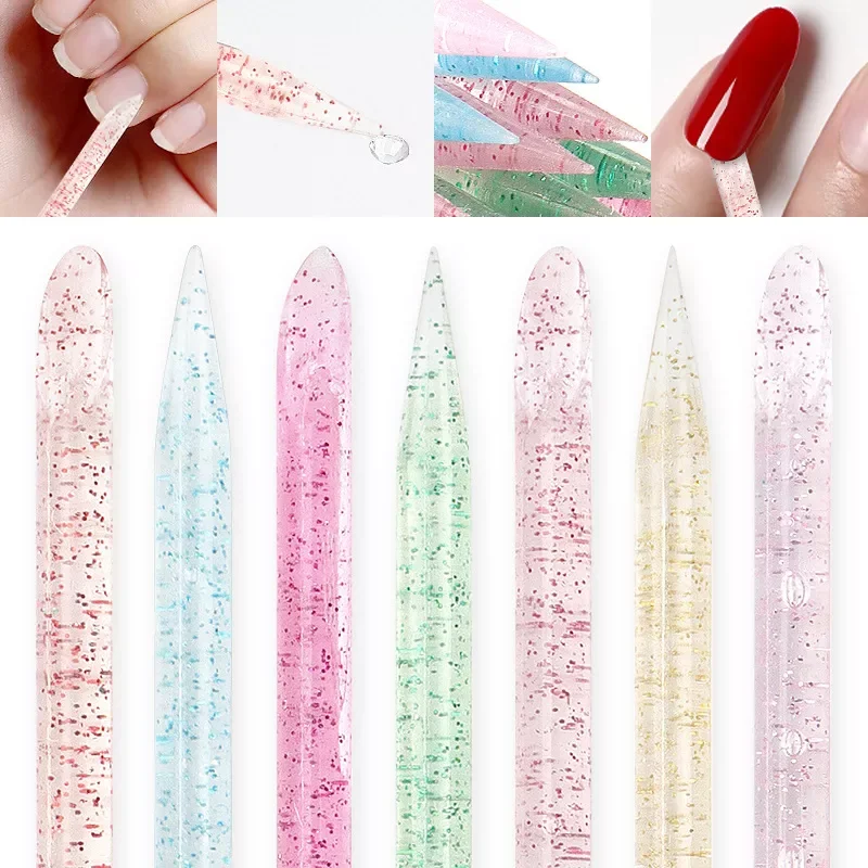 50Pcs Reusable Crystal Manicure Stick Double Sided Nail Art Cuticle Pusher Remover Tool Pedicure Nails Care
50Pcs Reusable Crystal Manicure Stick Double Sided Nail Art Cuticle Pusher Remover Tool Pedicure Nails Care