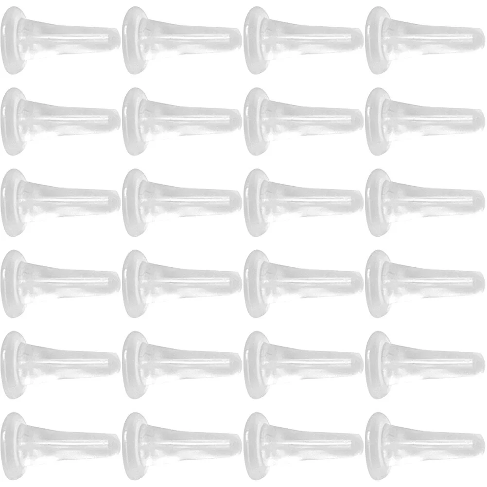 100 Pcs Earring Backs Earrings Sterling Silver Supplies Plastic Safety Stoppers Accessories Locking Studs Miss Jewelry
100 Pcs Earring Backs Earrings Sterling Silver Supplies Plastic Safety Stoppers Accessories Locking Studs Miss Jewelry