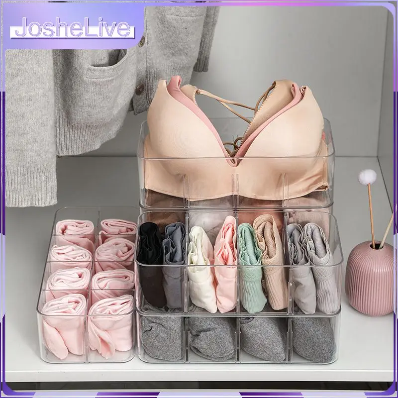 Multifunctional Clear Acrylic Organizer 4/8 Grids Detachable Compartment Socks Underwear Storage Drawer Cosmetic Storage Box
Multifunctional Clear Acrylic Organizer 4/8 Grids Detachable Compartment Socks Underwear Storage Drawer Cosmetic Storage Box