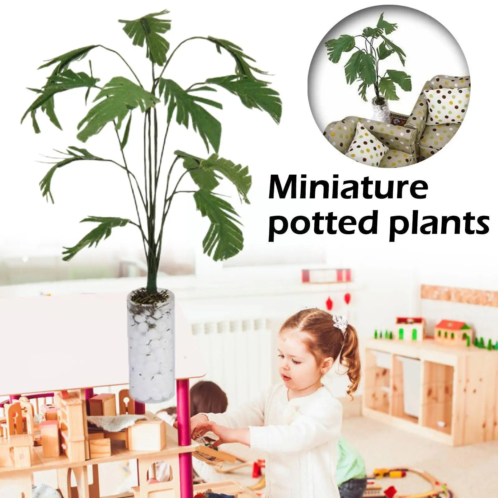 1:12 Miniature Potted Plant Pot Green Leafed Plant 11cm Kids Toys Garden Decoration Collection Birthday Z7d3
1:12 Miniature Potted Plant Pot Green Leafed Plant 11cm Kids Toys Garden Decoration Collection Birthday Z7d3