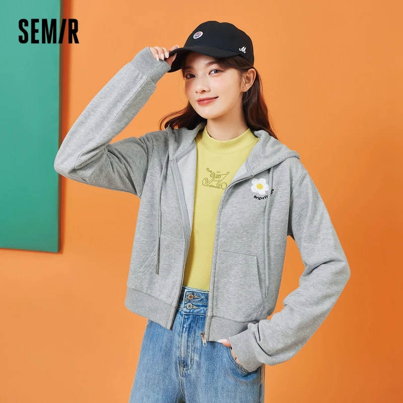 Куртка SEMIR женская короткая осенняя, шикарный пиджак в Корейском стиле, с цветочным узором, осень 2021
Куртка SEMIR женская короткая осенняя, шикарный пиджак в Корейском стиле, с цветочным узором, осень 2021