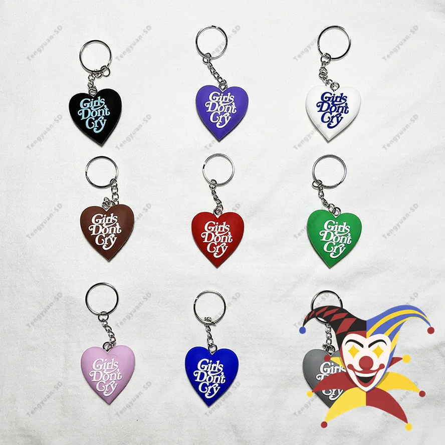 Girls Don't Cry Human Made Key Chains Men Women 1:1 Best-Quality Color Love Keychain Pendant
Girls Don't Cry Human Made Key Chains Men Women 1:1 Best-Quality Color Love Keychain Pendant