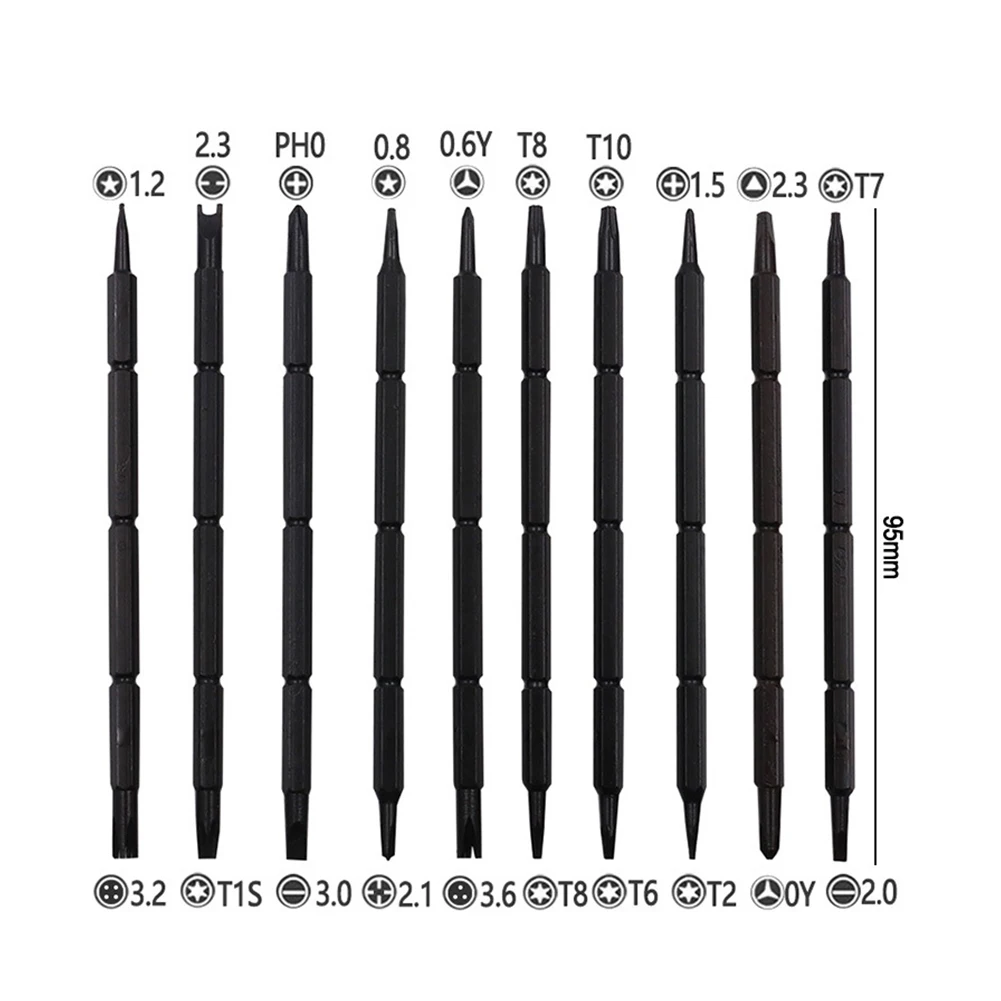 Precision Screwdriver Bits Handle Set 24 In 1 Multifunctional For Mobile Phone Repairing Disassemble Opening Hand Manual Tool
Precision Screwdriver Bits Handle Set 24 In 1 Multifunctional For Mobile Phone Repairing Disassemble Opening Hand Manual Tool