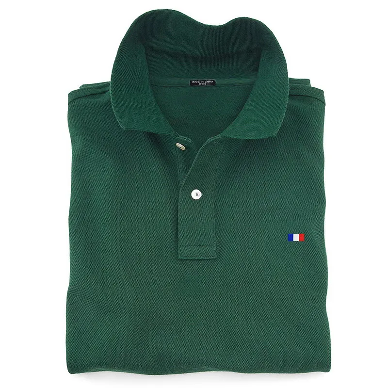 Summer Casual Lapel T-shirt Men Polo Shirt 100%Cotton Fit Embroidery Harmont Soft Solid Short Sleeve Tops Tee 811
Summer Casual Lapel T-shirt Men Polo Shirt 100%Cotton Fit Embroidery Harmont Soft Solid Short Sleeve Tops Tee 811