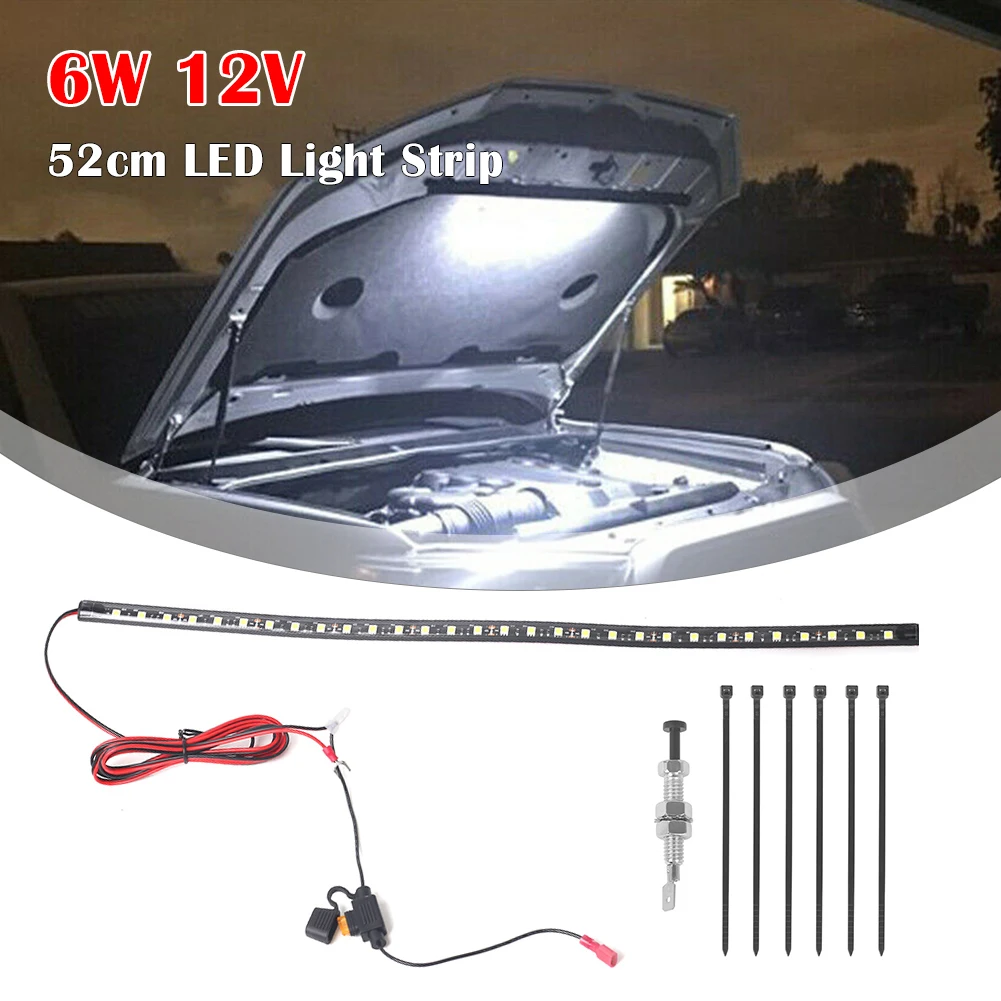 White Under Hood LED Light With Automatic on/off -Universal led lights for vehicles Under Hood Engine Repair Trunk light Strips
White Under Hood LED Light With Automatic on/off -Universal led lights for vehicles Under Hood Engine Repair Trunk light Strips