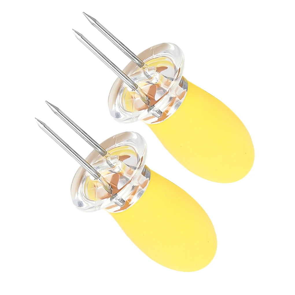 2pcs Fork Corn BBQ Skewer Stainless Steel Corn Holders Corn On The Cob Skewers Fruit Forks Outdoor Barbecue Tool
2pcs Fork Corn BBQ Skewer Stainless Steel Corn Holders Corn On The Cob Skewers Fruit Forks Outdoor Barbecue Tool