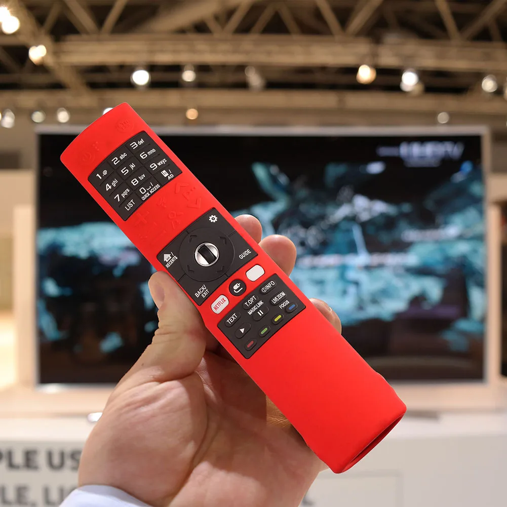Anti-fall Soft Silicone Protective Case for LG AN-MR700/LG AKB75455601 TV Stick Voice Remote Control Cover Anti-Slip
Anti-fall Soft Silicone Protective Case for LG AN-MR700/LG AKB75455601 TV Stick Voice Remote Control Cover Anti-Slip