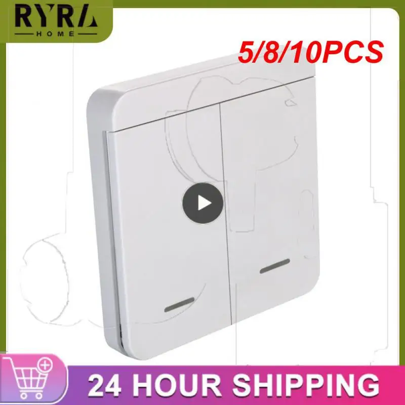 5/8/10PCS Smart Home Wiring Free Remote Control Wireless Remote Control Remote 433 Mhz Wall Switch Intelligent Switch
5/8/10PCS Smart Home Wiring Free Remote Control Wireless Remote Control Remote 433 Mhz Wall Switch Intelligent Switch