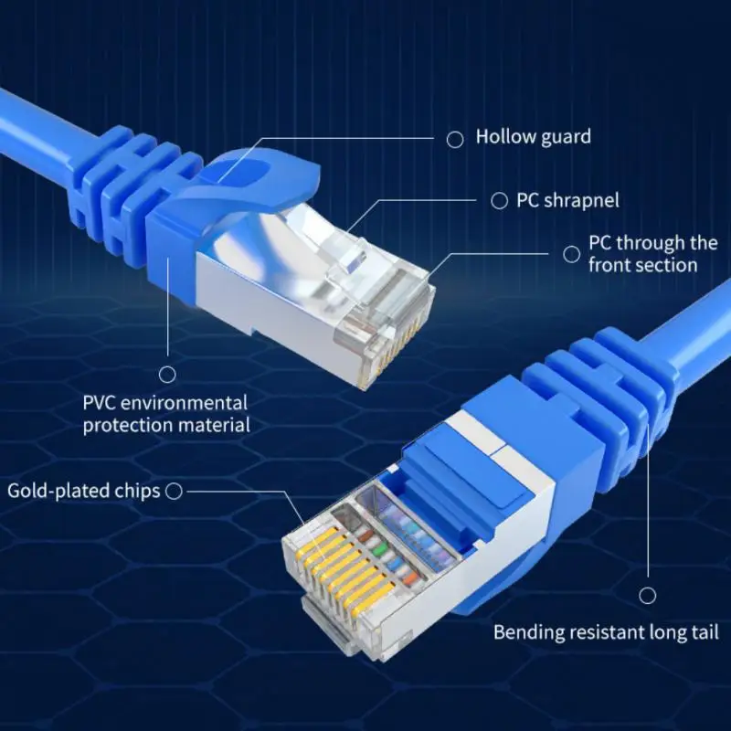 0.5m 1m 1.5m 2m 3m 5m High Quality RJ-45 Cat6 Ethernet LAN Network Cable 100M /1000Mbps CAT6 RJ45 Ethernet Network Cable
0.5m 1m 1.5m 2m 3m 5m High Quality RJ-45 Cat6 Ethernet LAN Network Cable 100M /1000Mbps CAT6 RJ45 Ethernet Network Cable