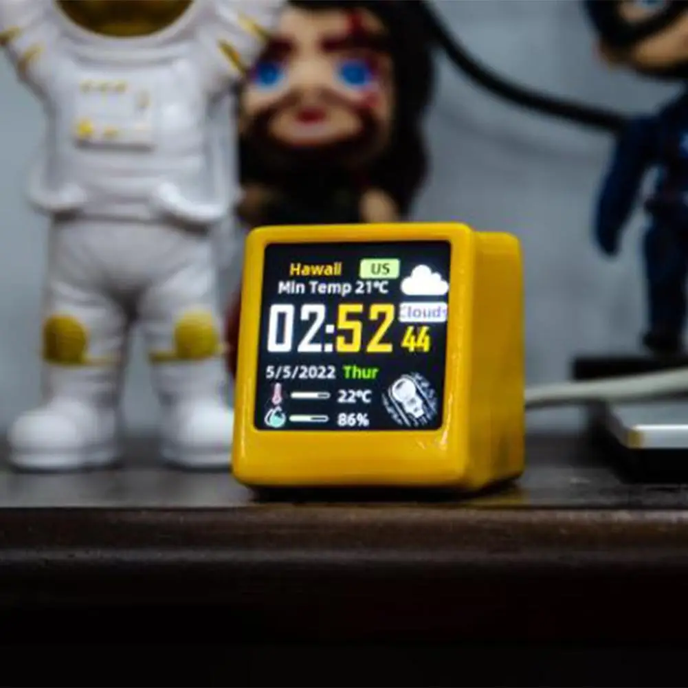 Desktop Clock Smart Weather Station Desktop LED Electronic Thermometer Hygrometer Lcd Digital Display Wifi Clock Outdoor
Desktop Clock Smart Weather Station Desktop LED Electronic Thermometer Hygrometer Lcd Digital Display Wifi Clock Outdoor