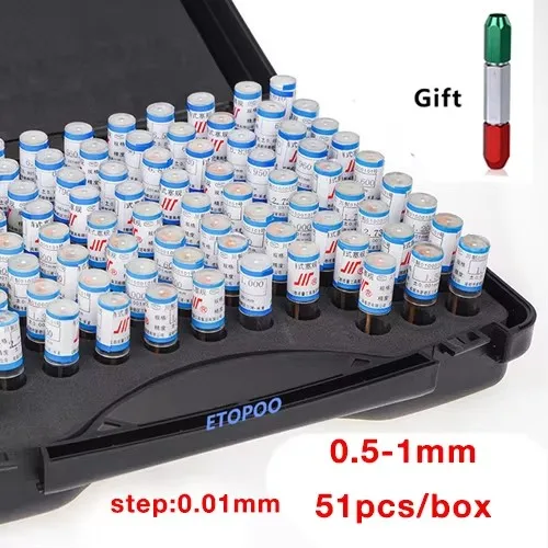 Прецизионный стальной калибр ETOPOO 0,5-10 мм 
Прецизионный стальной калибр ETOPOO 0,5-10 мм