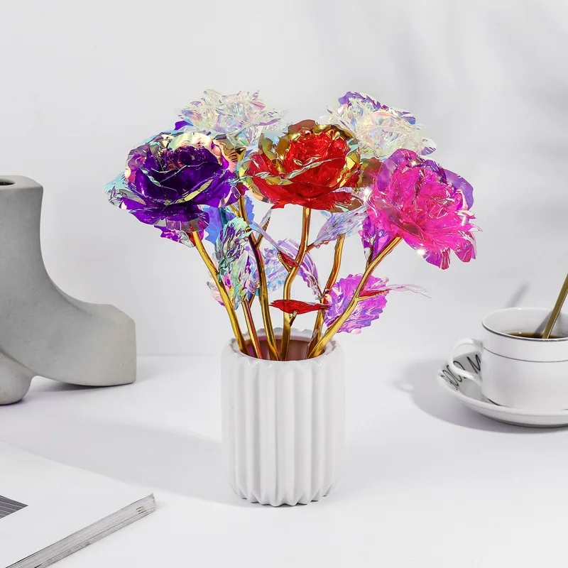Valentine's Day Gift for Girlfriend Boyfriend Artificial Rose Flowers with Light Wedding Decoration Creative Gift Easter Light
Valentine's Day Gift for Girlfriend Boyfriend Artificial Rose Flowers with Light Wedding Decoration Creative Gift Easter Light