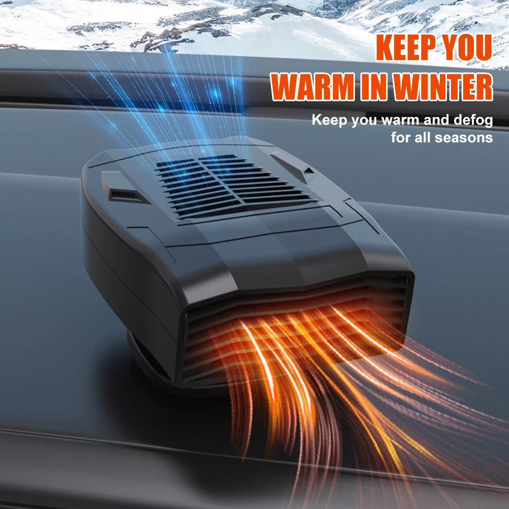 Car Heater 2 In 1 Portable Fan 180W Heating and Cooling 360-Degree Adjustable Defrosting Defogging Winter Heating Fan 12V 24V
Car Heater 2 In 1 Portable Fan 180W Heating and Cooling 360-Degree Adjustable Defrosting Defogging Winter Heating Fan 12V 24V
